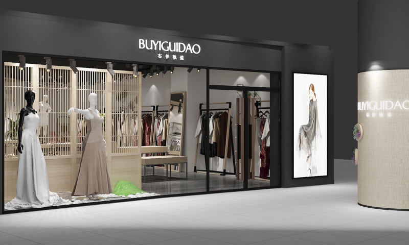 商场店效果图展示