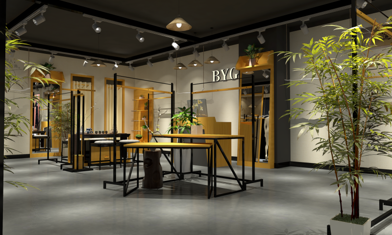 商场店效果图展示